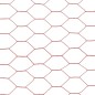 vidaXL Drahtzaun Stahl mit PVC-Beschichtung 25x0,75 m Rot vidaXL Drahtzaun Stahl mit PVC-Beschichtung 25x0,75 m Rot