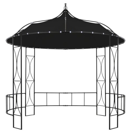 vidaXL Pavillon 300 x 290 cm Anthrazit Rund