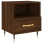 vidaXL Nachttisch Braune Eiche 40x35x47,5 cm Holzwerkstoff vidaXL Nachttisch Braune Eiche 40x35x47,5 cm Holzwerkstoff