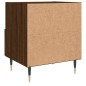 vidaXL Nachttisch Braune Eiche 40x35x47,5 cm Holzwerkstoff vidaXL Nachttisch Braune Eiche 40x35x47,5 cm Holzwerkstoff