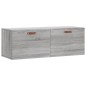 vidaXL Wandschrank Grau Sonoma 100x36,5x35 cm Holzwerkstoff vidaXL Wandschrank Grau Sonoma 100x36,5x35 cm Holzwerkstoff
