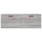 vidaXL Wandschrank Grau Sonoma 100x36,5x35 cm Holzwerkstoff vidaXL Wandschrank Grau Sonoma 100x36,5x35 cm Holzwerkstoff