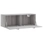vidaXL Wandschrank Grau Sonoma 100x36,5x35 cm Holzwerkstoff vidaXL Wandschrank Grau Sonoma 100x36,5x35 cm Holzwerkstoff