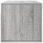 vidaXL Wandschrank Grau Sonoma 100x36,5x35 cm Holzwerkstoff vidaXL Wandschrank Grau Sonoma 100x36,5x35 cm Holzwerkstoff