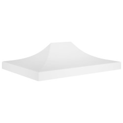 vidaXL Partyzelt-Dach 4,5x3 m Weiß 270 g/m²