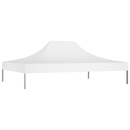 vidaXL Partyzelt-Dach 4,5x3 m Weiß 270 g/m²