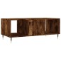 vidaXL Couchtisch Räuchereiche 102x50x40 cm Holzwerkstoff vidaXL Couchtisch Räuchereiche 102x50x40 cm Holzwerkstoff