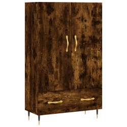 vidaXL Highboard Räuchereiche 69,5x31x115 cm Holzwerkstoff
