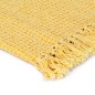 vidaXL Überwurf Baumwolle 220x250 cm Senfgelb vidaXL Überwurf Baumwolle 220x250 cm Senfgelb