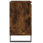 vidaXL Badschrank Räuchereiche 58x33x60 cm Holzwerkstoff vidaXL Badschrank Räuchereiche 58x33x60 cm Holzwerkstoff