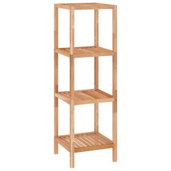 vidaXL Badregal 36x36x112 cm Massivholz Nussbaum