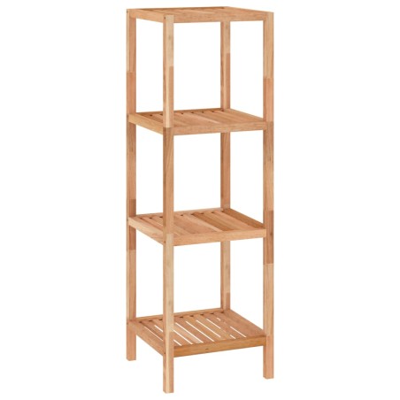 vidaXL Badregal 36x36x112 cm Massivholz Nussbaum