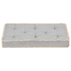 Palettensofa-Kissen Grau 73x40x7 cm