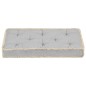 Palettensofa-Kissen Grau 73x40x7 cm Palettensofa-Kissen Grau 73x40x7 cm