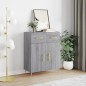 vidaXL Sideboard Grau Sonoma 69,5x34x90 cm Holzwerkstoff vidaXL Sideboard Grau Sonoma 69,5x34x90 cm Holzwerkstoff