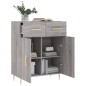 vidaXL Sideboard Grau Sonoma 69,5x34x90 cm Holzwerkstoff vidaXL Sideboard Grau Sonoma 69,5x34x90 cm Holzwerkstoff