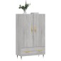 vidaXL Highboard Grau Sonoma 69,5x31x115 cm Holzwerkstoff vidaXL Highboard Grau Sonoma 69,5x31x115 cm Holzwerkstoff