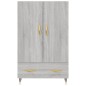 vidaXL Highboard Grau Sonoma 69,5x31x115 cm Holzwerkstoff vidaXL Highboard Grau Sonoma 69,5x31x115 cm Holzwerkstoff