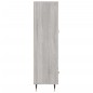 vidaXL Highboard Grau Sonoma 69,5x31x115 cm Holzwerkstoff vidaXL Highboard Grau Sonoma 69,5x31x115 cm Holzwerkstoff