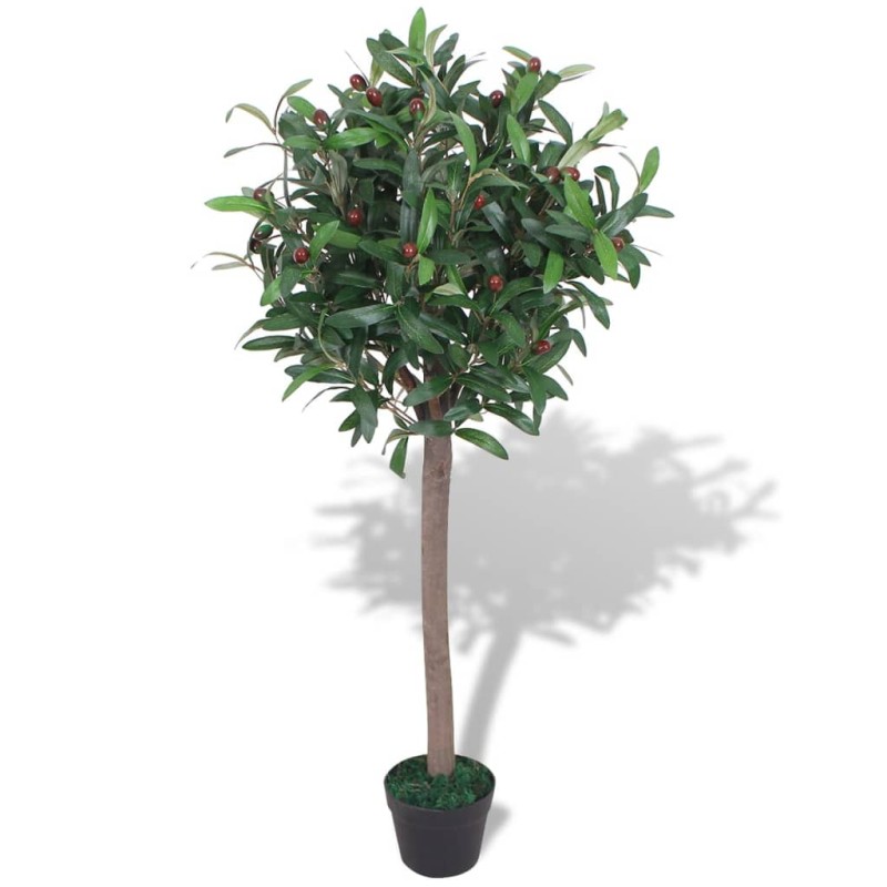 vidaXL Künstlicher Lorbeerbaum mit Topf 120 cm Grün vidaXL Künstlicher Lorbeerbaum mit Topf 120 cm Grün