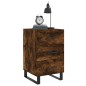 vidaXL Nachttisch Räuchereiche 40x40x66 cm Holzwerkstoff vidaXL Nachttisch Räuchereiche 40x40x66 cm Holzwerkstoff