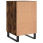 vidaXL Nachttisch Räuchereiche 40x40x66 cm Holzwerkstoff vidaXL Nachttisch Räuchereiche 40x40x66 cm Holzwerkstoff