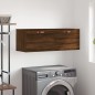 vidaXL Wandschrank Braun Eichen-Optik 100x36,5x35 cm Holzwerkstoff vidaXL Wandschrank Braun Eichen-Optik 100x36,5x35 cm Holzwerkstoff