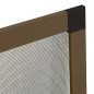 vidaXL Insektenschutz für Fenster Braun 90x120 cm vidaXL Insektenschutz für Fenster Braun 90x120 cm
