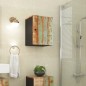 vidaXL Bad-Wandschrank 38x33x48 cm Altholz Massiv vidaXL Bad-Wandschrank 38x33x48 cm Altholz Massiv