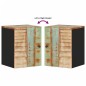 vidaXL Bad-Wandschrank 38x33x48 cm Altholz Massiv vidaXL Bad-Wandschrank 38x33x48 cm Altholz Massiv
