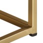 vidaXL Couchtisch Schwarz und Golden 90 x 50 x 35 cm Massivholz Mango vidaXL Couchtisch Schwarz und Golden 90 x 50 x 35 cm Massivholz Mango