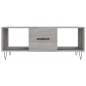 vidaXL Couchtisch Grau Sonoma 102x50x40 cm Holzwerkstoff vidaXL Couchtisch Grau Sonoma 102x50x40 cm Holzwerkstoff
