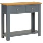 vidaXL Konsolentisch 83x30x73 cm Massivholz Eiche vidaXL Konsolentisch 83x30x73 cm Massivholz Eiche