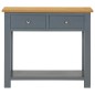 vidaXL Konsolentisch 83x30x73 cm Massivholz Eiche vidaXL Konsolentisch 83x30x73 cm Massivholz Eiche