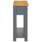vidaXL Konsolentisch 83x30x73 cm Massivholz Eiche vidaXL Konsolentisch 83x30x73 cm Massivholz Eiche