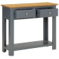vidaXL Konsolentisch 83x30x73 cm Massivholz Eiche vidaXL Konsolentisch 83x30x73 cm Massivholz Eiche
