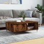 vidaXL Couchtisch Räuchereiche 90x60x35 cm Holzwerkstoff vidaXL Couchtisch Räuchereiche 90x60x35 cm Holzwerkstoff