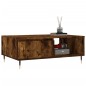vidaXL Couchtisch Räuchereiche 90x60x35 cm Holzwerkstoff vidaXL Couchtisch Räuchereiche 90x60x35 cm Holzwerkstoff