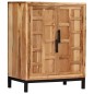 vidaXL Sideboard Massivholz Akazie 60x35x76 cm Braun vidaXL Sideboard Massivholz Akazie 60x35x76 cm Braun