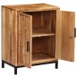 vidaXL Sideboard Massivholz Akazie 60x35x76 cm Braun vidaXL Sideboard Massivholz Akazie 60x35x76 cm Braun