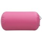 vidaXL Aufblasbare Gymnastik-Rolle mit Pumpe 120x90 cm PVC Rosa vidaXL Aufblasbare Gymnastik-Rolle mit Pumpe 120x90 cm PVC Rosa