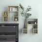 vidaXL Wandregale 2 Stk. Sonoma-Eiche 50x15x50 cm Holzwerkstoff vidaXL Wandregale 2 Stk. Sonoma-Eiche 50x15x50 cm Holzwerkstoff