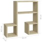 vidaXL Wandregale 2 Stk. Sonoma-Eiche 50x15x50 cm Holzwerkstoff vidaXL Wandregale 2 Stk. Sonoma-Eiche 50x15x50 cm Holzwerkstoff