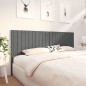 vidaXL Bett-Kopfteil Grau 205,5x4x100 cm Massivholz Kiefer vidaXL Bett-Kopfteil Grau 205,5x4x100 cm Massivholz Kiefer