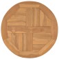 vidaXL Bistrotisch Ø60x60 cm Teak Massivholz vidaXL Bistrotisch Ø60x60 cm Teak Massivholz