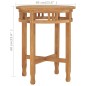 vidaXL Bistrotisch Ø60x60 cm Teak Massivholz vidaXL Bistrotisch Ø60x60 cm Teak Massivholz
