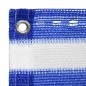 vidaXL Balkon-Sichtschutz Blau und Weiß 75x300 cm HDPE vidaXL Balkon-Sichtschutz Blau und Weiß 75x300 cm HDPE