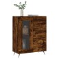 vidaXL Sideboard Räuchereiche 69,5x34x90 cm Holzwerkstoff vidaXL Sideboard Räuchereiche 69,5x34x90 cm Holzwerkstoff