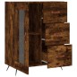vidaXL Sideboard Räuchereiche 69,5x34x90 cm Holzwerkstoff vidaXL Sideboard Räuchereiche 69,5x34x90 cm Holzwerkstoff