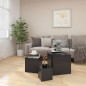 vidaXL Beistelltische 3-tlg. Grau Holzwerkstoff vidaXL Beistelltische 3-tlg. Grau Holzwerkstoff